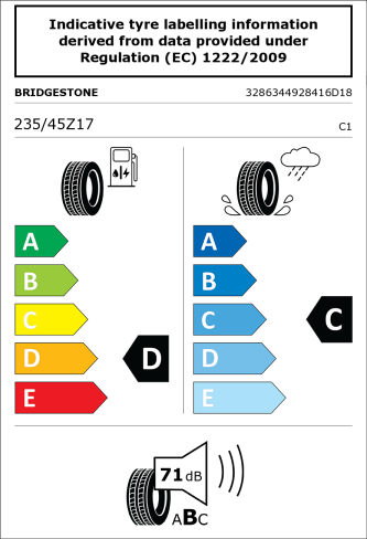 BRIDGESTONE RE71G